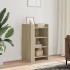Aparador madera de ingeniería roble Sonoma 45x35x75