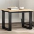 Tablero de mesa cuadrado madera maciza de acacia 50x50x2