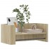 Estante de pared madera ingeniería roble Sonoma 70,5x35x30,5