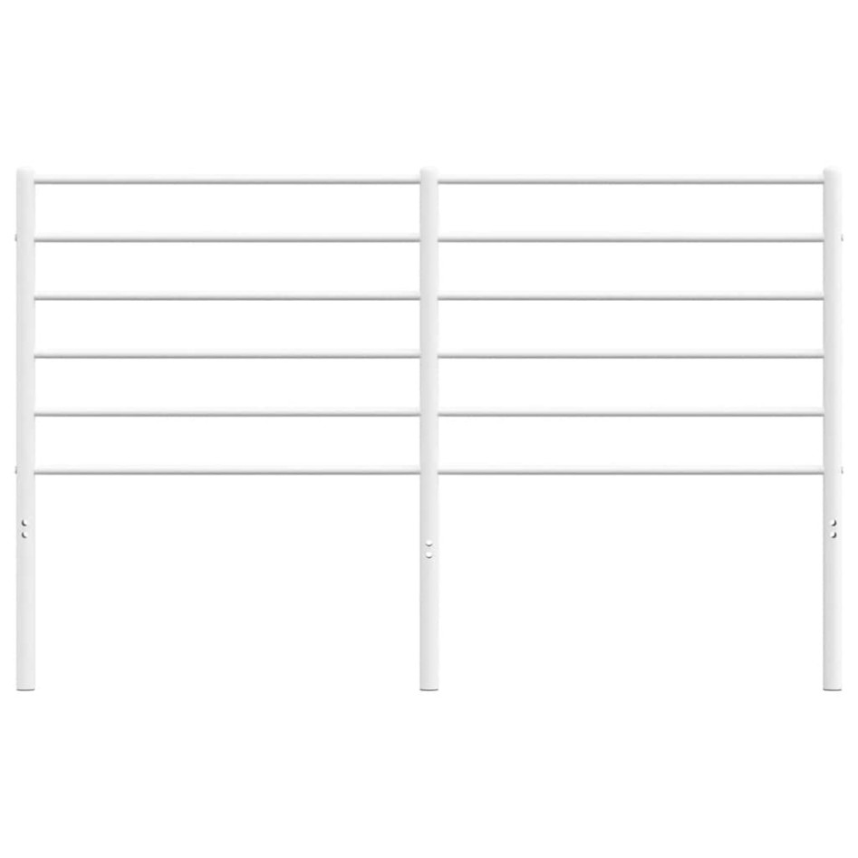 Cabecero de metal blanco 150