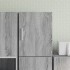 Armario de pared madera de ingeniería gris Sonoma 30x42,5x40