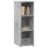 Aparador de madera contrachapada gris hormigón 30x41x93