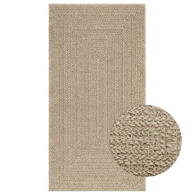 Alfombra ZIZUR apariencia yute interior exterior beige