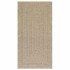 Alfombra ZIZUR apariencia yute interior exterior beige