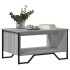 Mesa de centro madera contrachapada gris Sonoma 75x51x40