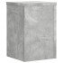 Soportes de plantas 2 uds madera gris hormigón 20x20x30