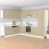 Armario colgante cocina contrachapada color roble 60x31x40