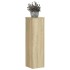 Soportes de plantas 2 uds madera roble Sonoma 17x17x60