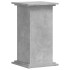 Soportes de plantas madera ingeniería gris hormigón 33x33x60