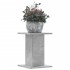 Soportes para plantas 2 uds madera gris hormigón 30x30x40