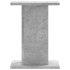 Soportes para plantas 2 uds madera gris hormigón 30x30x40