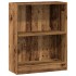 Estantería madera de ingeniería color envejecido 60x24x76