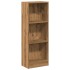 Estantería de madera de ingeniería roble artesano 40x24x109