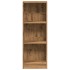Estantería de madera de ingeniería roble artesano 40x24x109