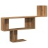 Estante de pared madera ingeniería roble artisian 100x15x70