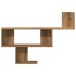 Estante de pared madera ingeniería roble artisian 100x15x70