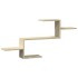 Estante de pared madera ingeniería roble Sonoma 104x15x49