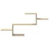 Estante de pared madera ingeniería roble Sonoma 104x15x49