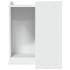 Mueble arenero para gatos madera ingeniería blanco 42x42x51