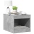 Mueble arenero de gatos madera gris hormigón 47x59x42