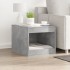 Mueble arenero de gatos madera gris hormigón 47x59x42