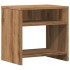 Mesita de noche madera de ingeniería roble artisian 40x30x40