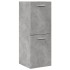 Armario pared baño madera ingeniería gris hormigón 30x30x80