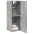 Armario pared baño madera ingeniería gris hormigón 30x30x80