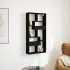 Armario de pared madera de ingeniería negro 50x15x100