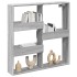 Armario de pared madera de ingeniería gris Sonoma 80x15x80