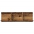 Mueble de pared madera de ingeniería envejecida 100x16,5x30
