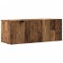 Mueble de pared de TV madera ingeniería envejecida 80x30x30