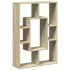 Estantería de madera de ingeniería roble Sonoma 63x20x90