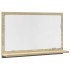 Espejo mueble baño madera ingeniería roble Sonoma 60x11x37