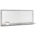 Espejo mueble baño madera ingeniería gris hormigón 90x11x37