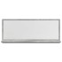 Espejo mueble baño madera ingeniería gris hormigón 90x11x37