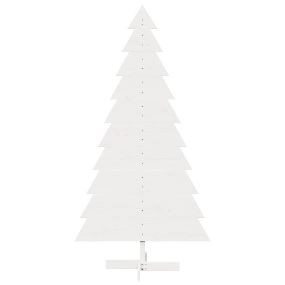 Árbol de Navidad de adorno madera maciza pino blanco 180