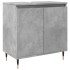 Armario de baño madera de ingeniería gris hormigón 58x33x60