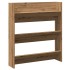 Zapatero de pared madera ingeniería roble artisan 80x18x90