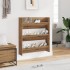Zapatero de pared madera ingeniería roble artisan 80x18x90