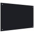 Protección salpicaduras cocina vidrio templado negro 90x60