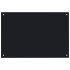 Protección salpicaduras cocina vidrio templado negro 90x60