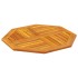 Tablero de mesa octogonal madera maciza de acacia 70x70x2