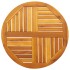 Tablero de mesa redondo madera maciza de acacia Ø70x2