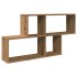 Estante de pared madera ingeniería roble artisian 100x18x53