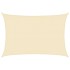Toldo de vela crema HDPE 160 g/m² 3,5x4,5