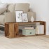 Mueble para TV madera ingeniería madera envejecida 100x24x32