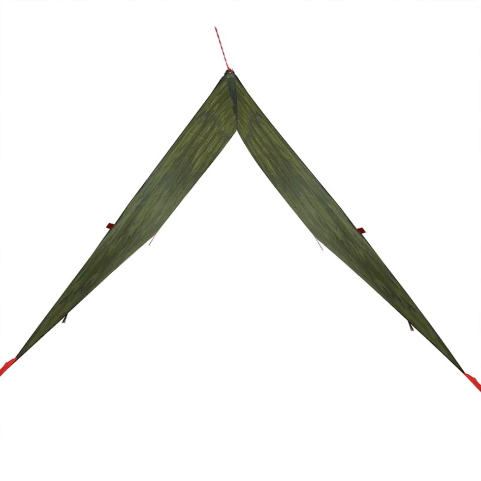 Lona de camping impermeable camuflaje 366x306
