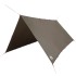 Lona de camping impermeable marrón 451x420