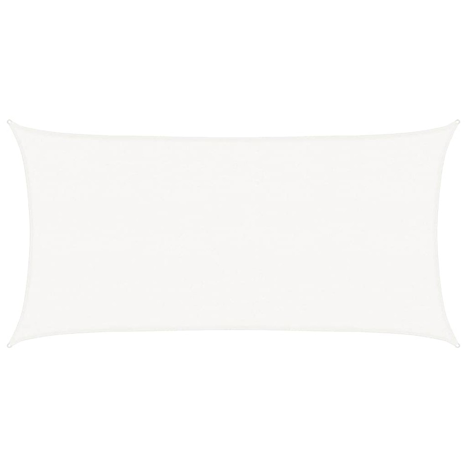 Toldo de vela HDPE blanco 160 g/m² 2,5x4,5